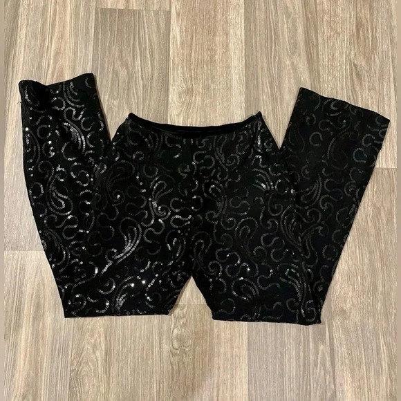 Ever Eva Y2K Vintage Sequin Pants Size 6|Medium - Picture 1 of 5